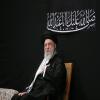 مراسم عزاداری شب عاشورای حسینی (علیه‌السلام) در حسینیه امام خمینی با حضور رهبر انقلاب